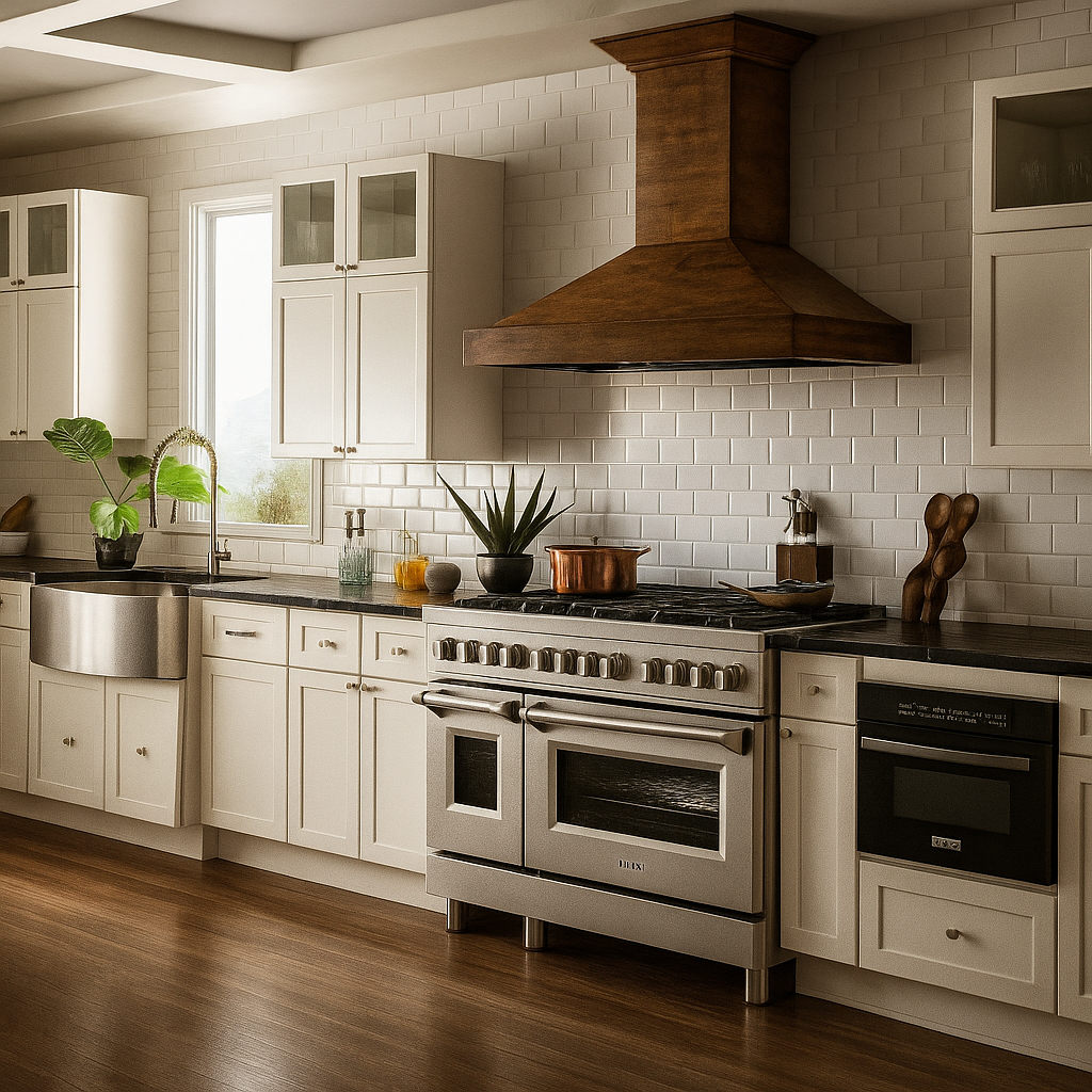ZLINE Professional 48” Gas Range – 7 Burners with Convection Oven