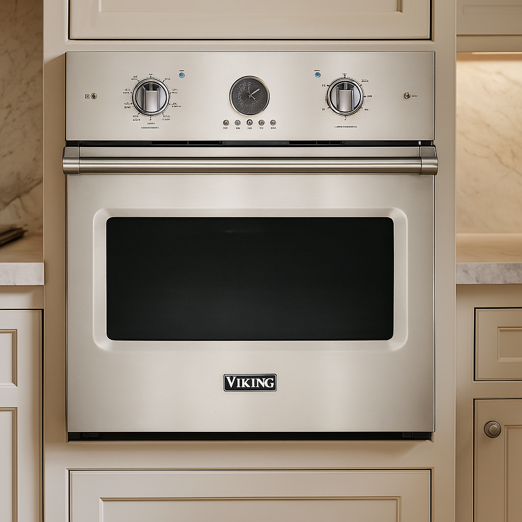 VIKING 5 Series 27" Electric Convection Single Wall Oven – Stainless Steel